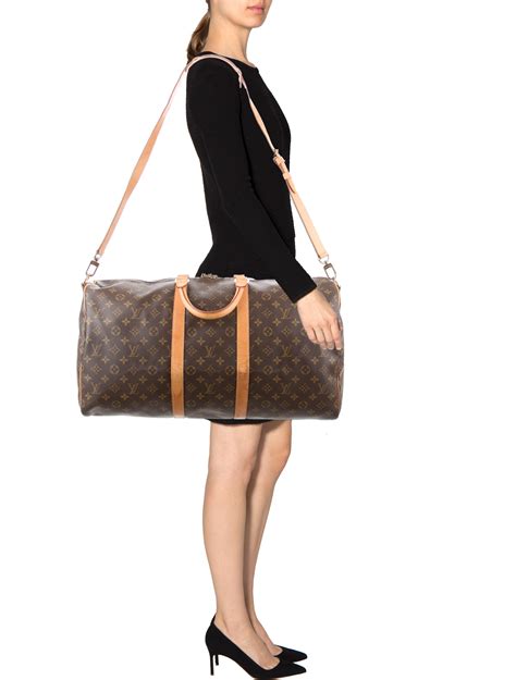 which louis vuitton keepall is carry on size|louis vuitton keepall 55 monogram.